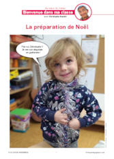 Bienvenue dans ma classe : la préparation de Noël