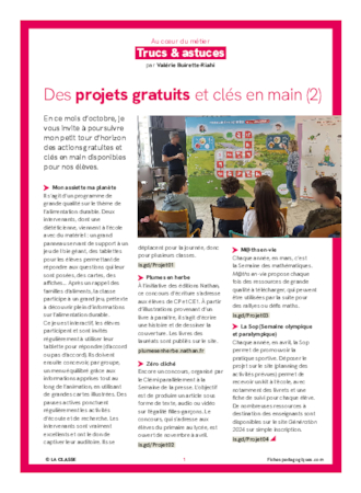 Des projets gratuits et clés en main (2)