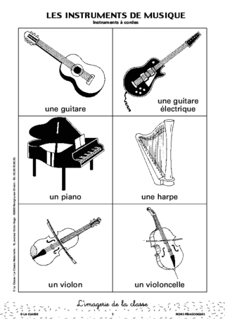 Découvrez les instruments de musique à cordes