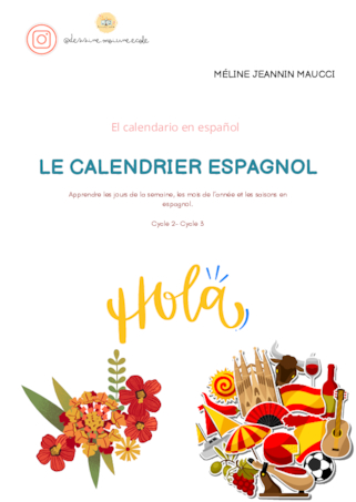 Le calendrier en espagnol