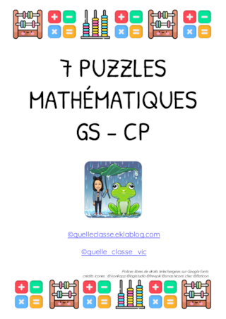 Puzzles mathématiques GS-CP