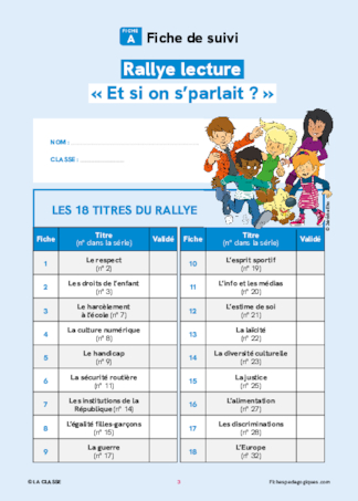 Rallye lecture « Et si on s'parlait ? »