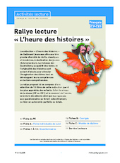 Rallye lecture « L'heure des histoires »