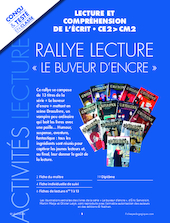 Boutique des Editions La Classe - Rallye Lecture L'aventure - 5
